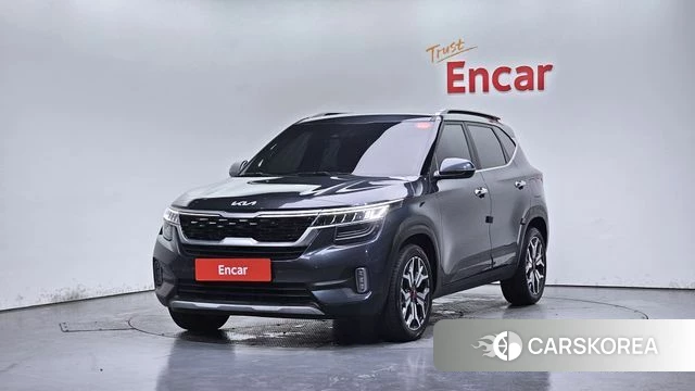 Kia Seltos 2021 Серый из Кореи