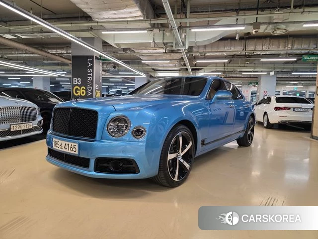 Bentley Mulshan 2018 Небесно-голубой из Кореи