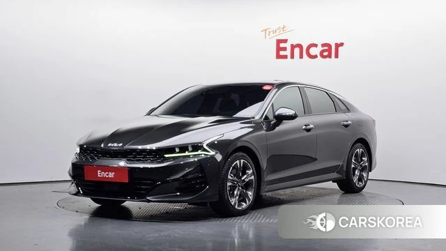 Kia K5 3rd generation 2021 Серый из Кореи