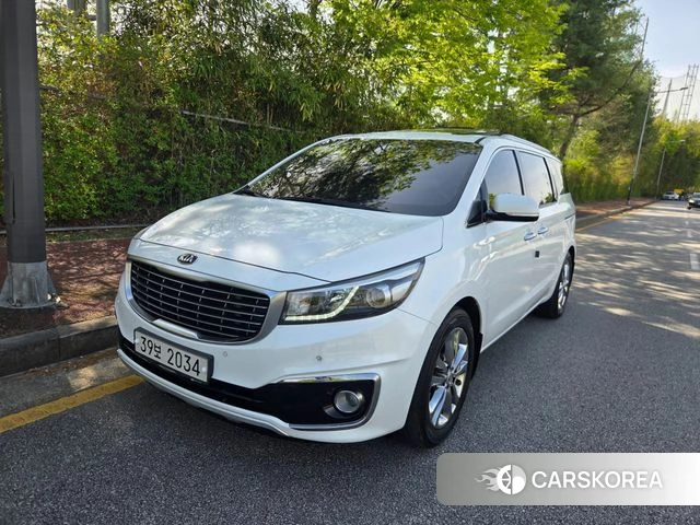 Kia All New Carnival 2018 Белый из Кореи