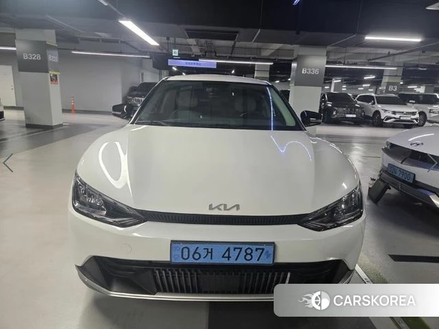 Kia EV6 2022 Белый из Кореи