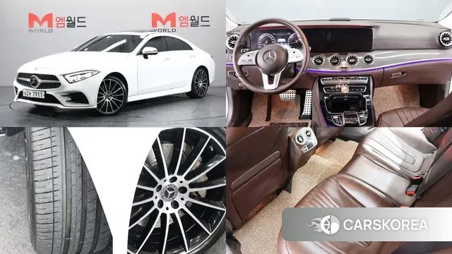 Mercedes-Benz CLS-Class C257 2018 Белый из Кореи