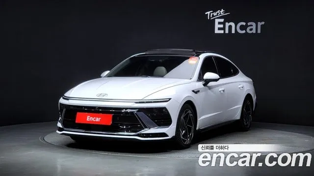 Hyundai Sonata D Edge (DN8) 2023 Белый из Кореи