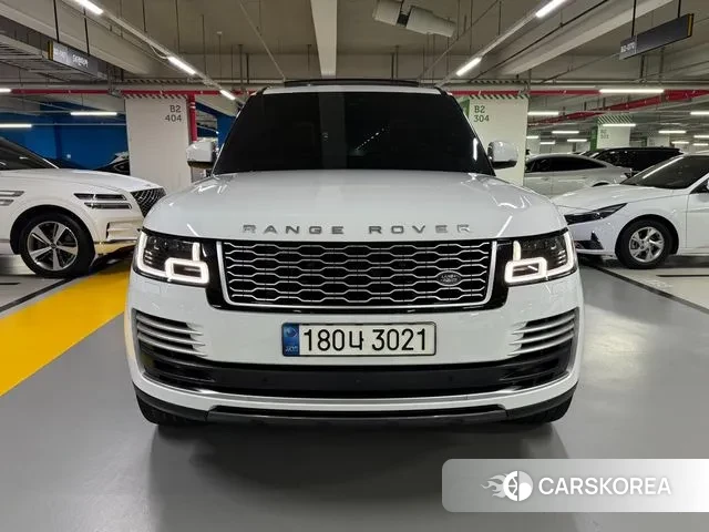 Land Rover Range Rover 4th Generation 2021 Белый из Кореи