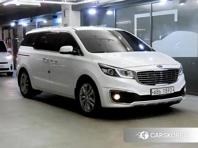Kia All New Carnival 2018 Белый из Кореи