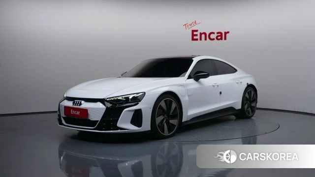 Audi e-Tron GT 2023 Белый из Кореи