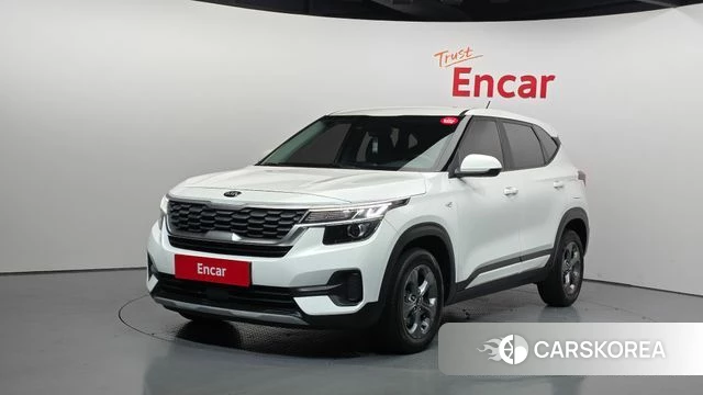 Kia Seltos 2021 Белый из Кореи