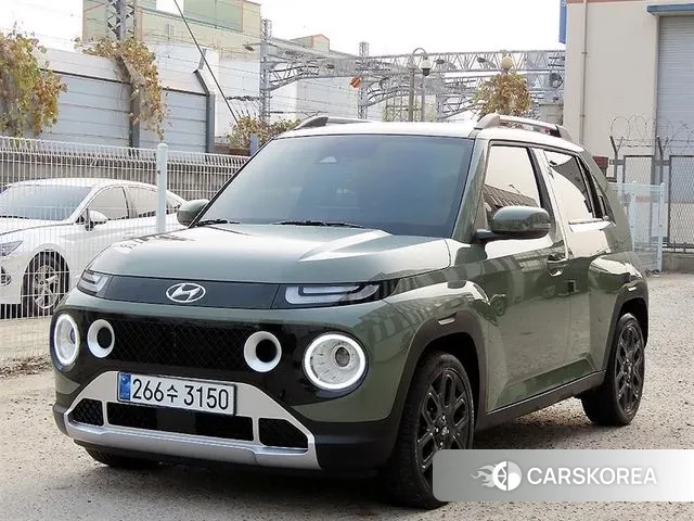 Hyundai Casper 2021 Светло-зеленый из Кореи