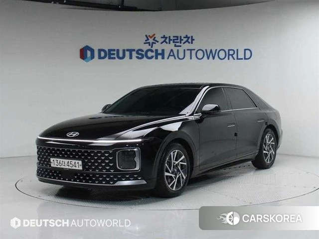 Hyundai Grandeur (GN7) 2024 Черный из Кореи