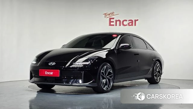 Hyundai Ionic 6 2023 Черный из Кореи
