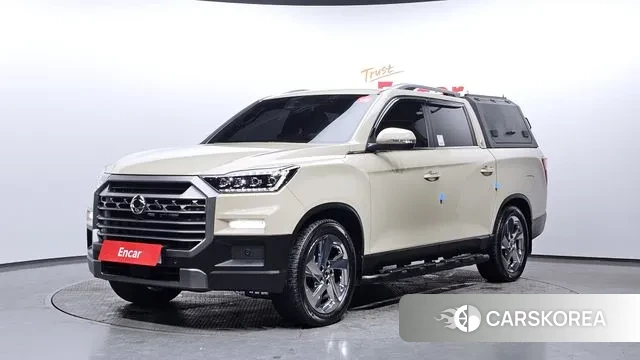 Ssangyong The New Rexton Sport 2024 Жемчужный цвет из Кореи