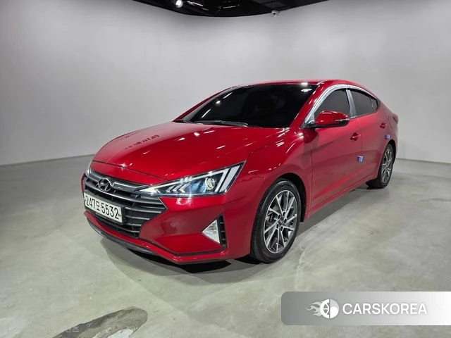 Hyundai The New Avante AD 2019 Красный из Кореи