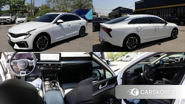 Kia The New K5 3rd generation 2024 Белый из Кореи