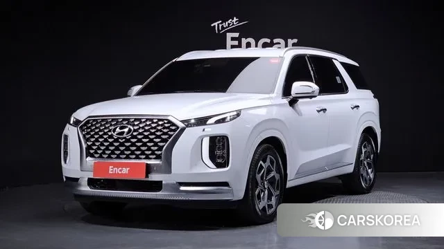 Hyundai Palisade 2021 Белый из Кореи
