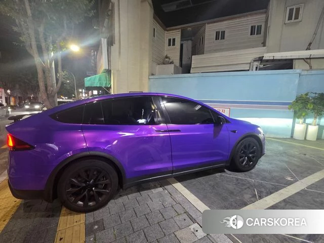 Tesla Model X 2024 Серый из Кореи