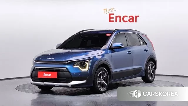 Kia Di Ol Nu Niro 2022 Синий из Кореи