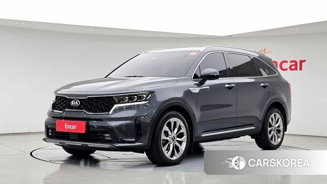 Kia Sorento 4th Generation 2021 Серый из Кореи