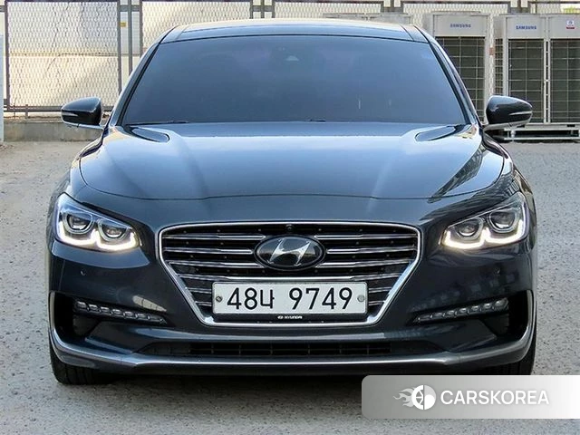 Hyundai Grandeur IG Hybrid 2018 Серый из Кореи