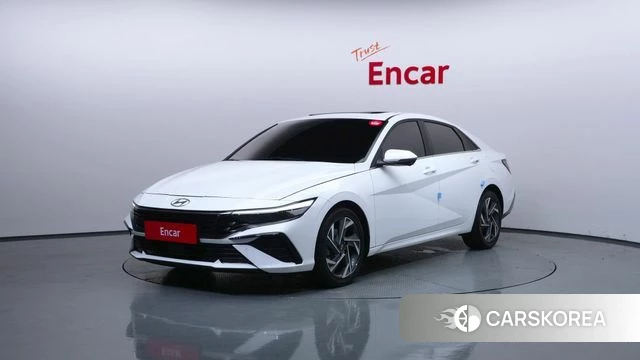 Hyundai The New Avante (CN7) 2023 Белый из Кореи