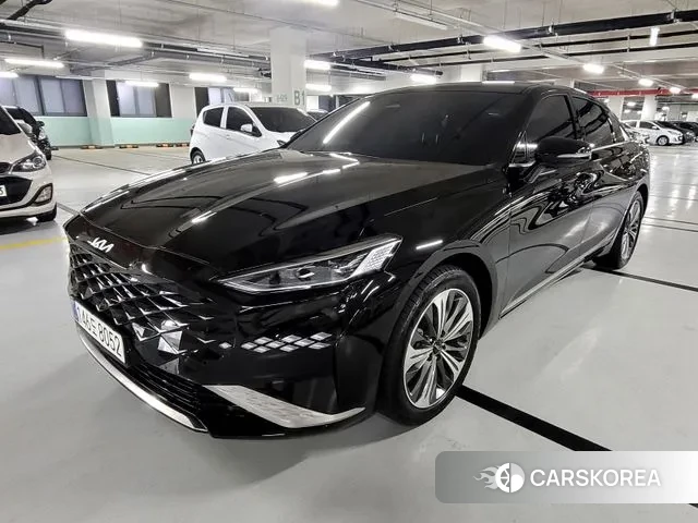 Kia K8 Hybrid 2024 Черный из Кореи