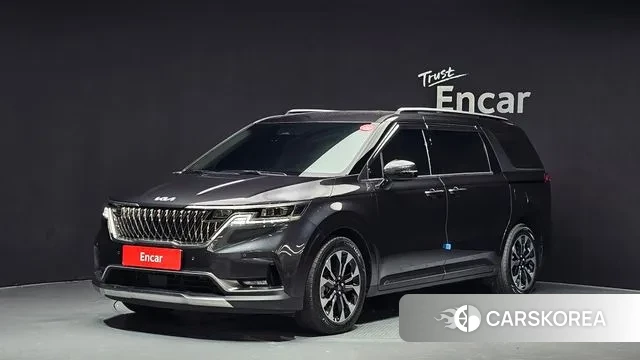 Kia Carnival 4th generation 2023 Серый из Кореи