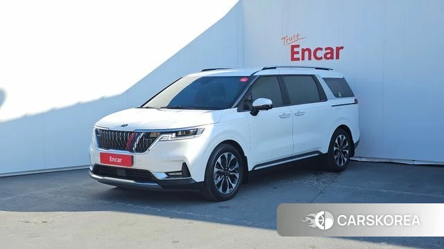 Kia Carnival 4th generation 2021 Белый из Кореи