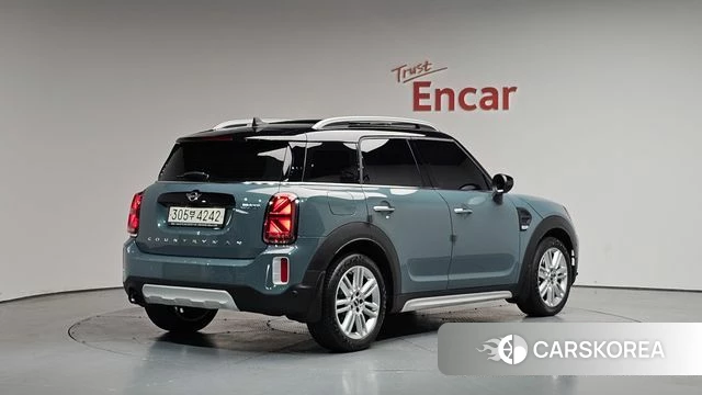 Mini Cooper Countryman 2020 Небесно-голубой из Кореи
