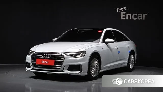 Audi A6 (C8) 2021 Белый из Кореи
