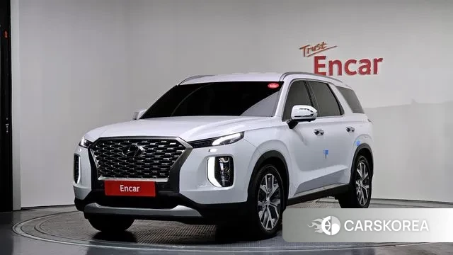 Hyundai Palisade 2021 Белый из Кореи