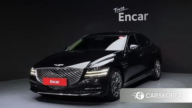 Genesis G80 (RG3) 2021 Черный из Кореи