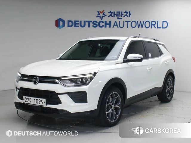 Ssangyong Beautiful Korando 2019 Белый из Кореи