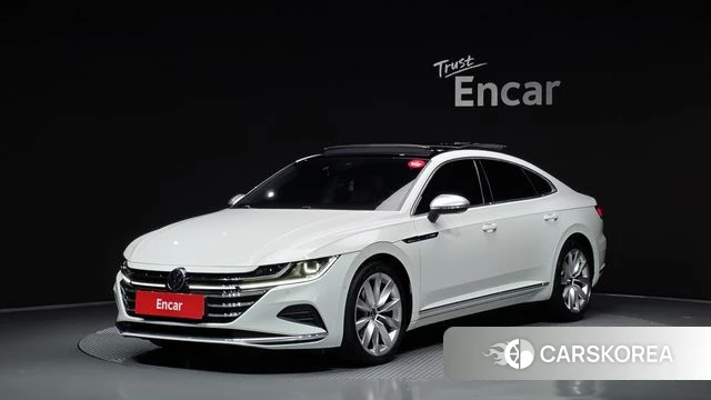 Volkswagen Arteon 2022 Белый из Кореи