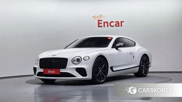 Bentley Continental GT 3rd Generation 2022 Белый из Кореи