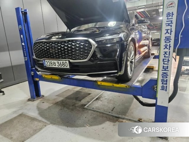 Kia The New K9 2nd generation 2024 Черный из Кореи