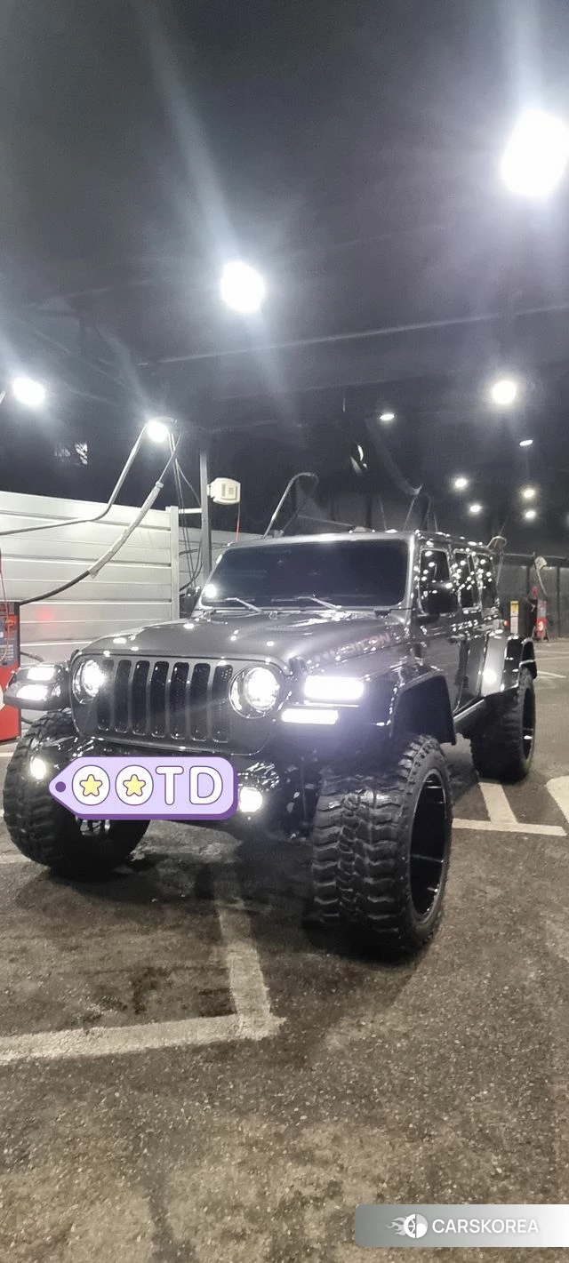Jeep Wrangler (JL) 2022 Серебристо-серый из Кореи