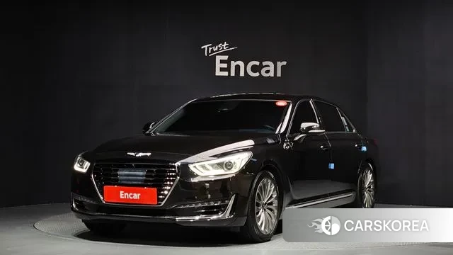 Genesis EQ900 2018 Черный из Кореи