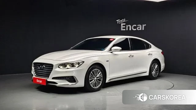 Hyundai Grandeur IG Hybrid 2018 Белый из Кореи