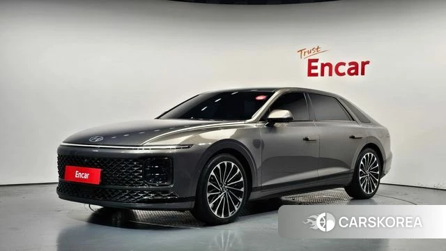 Hyundai Grandeur Hybrid (GN7) 2024 Серый из Кореи