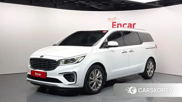 Kia The New Carnival 2018 Белый из Кореи