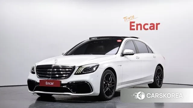 Mercedes-Benz S-Class W222 2018 Белый из Кореи