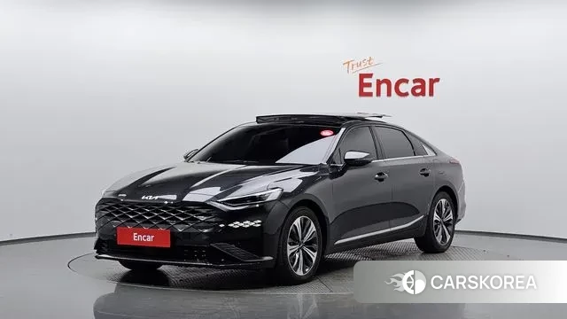 Kia K8 Hybrid 2021 Серый из Кореи