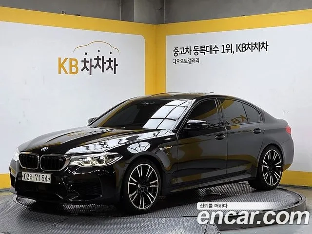 BMW M5 (F90) 2019 Черный из Кореи