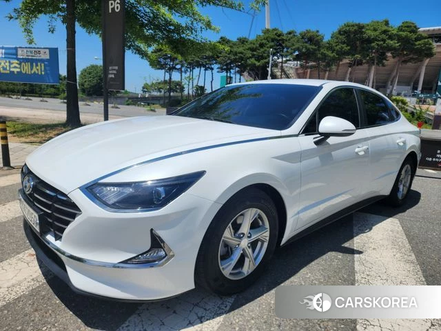 Hyundai Sonata (DN8) 2019 Белый из Кореи