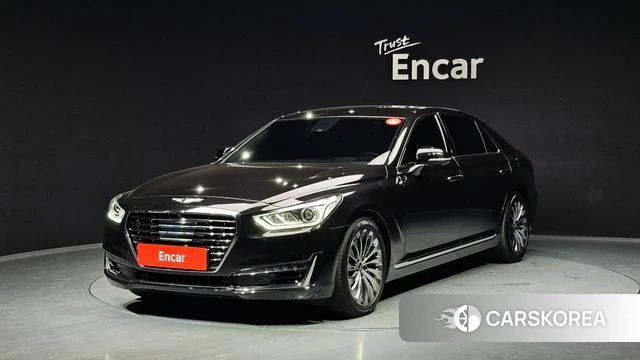 Genesis EQ900 2018 Черный из Кореи