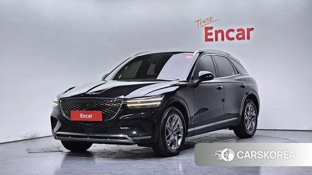 Genesis GV70 2021 Черный из Кореи