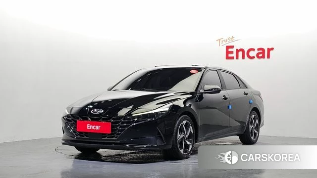 Hyundai Avante (CN7) 2020 Черный из Кореи