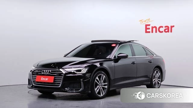 Audi A6 (C8) 2022 Черный из Кореи