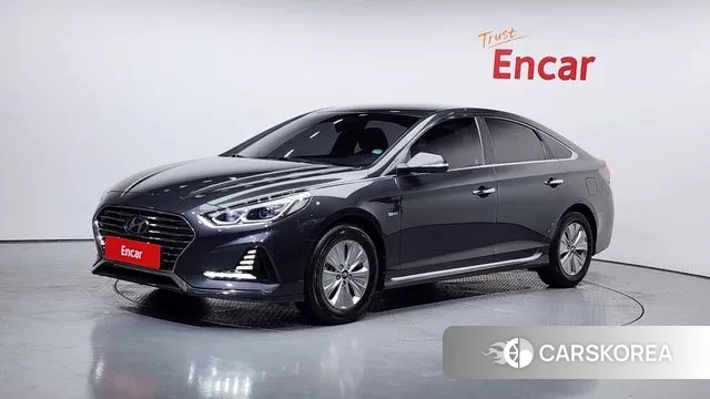 Hyundai Sonata New Rise Hybrid 2018 Серый из Кореи