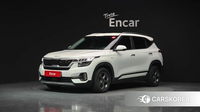 Kia Seltos 2022 Белый из Кореи