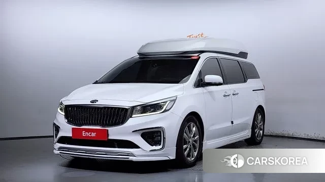 Kia The New Carnival 2019 Белый из Кореи